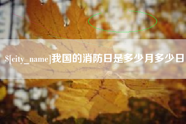 宣汉我国的消防日是多少月多少日