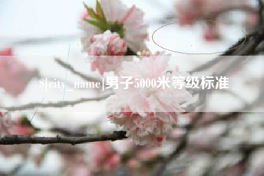 宣汉男子5000米等级标准