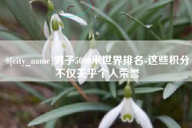 宣汉男子5000米世界排名-这些积分不仅关乎个人荣誉