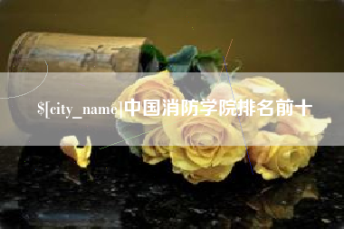 宣汉中国消防学院排名前十