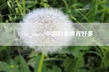 宣汉中国的金牌有好多