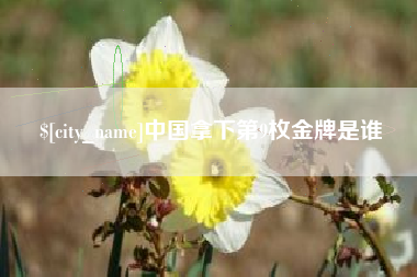宣汉中国拿下第9枚金牌是谁