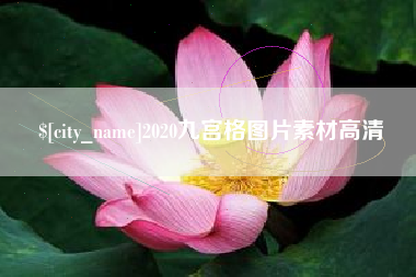 宣汉2020九宫格图片素材高清