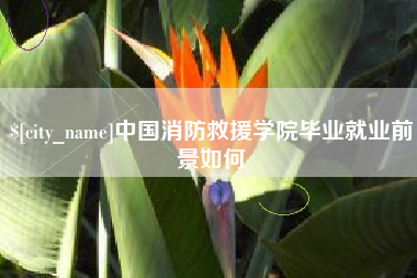 宣汉中国消防救援学院毕业就业前景如何