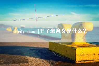 宣汉王子豪含义是什么？