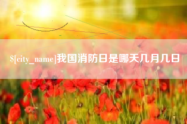 宣汉我国消防日是哪天几月几日