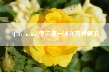 宣汉奥运第一波九宫格解说