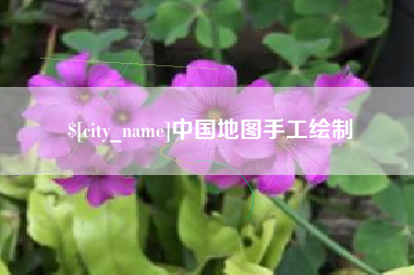 宣汉中国地图手工绘制