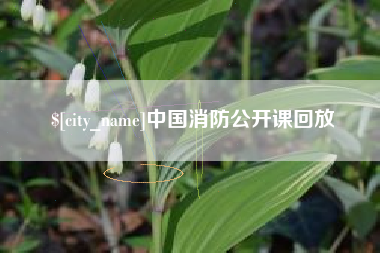 宣汉中国消防公开课回放