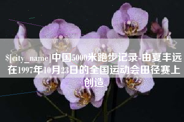 宣汉中国5000米跑步记录-由夏丰远在1997年10月23日的全国运动会田径赛上创造