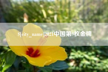 宣汉2021中国第9枚金牌