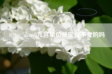 宣汉九宫星位是定位不变的吗
