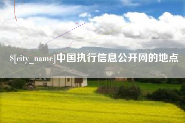 宣汉中国执行信息公开网的地点