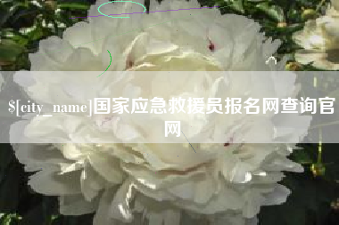 宣汉国家应急救援员报名网查询官网