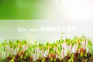 宣汉中国的几个金牌