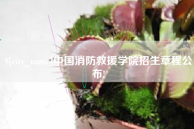 宣汉中国消防救援学院招生章程公布!